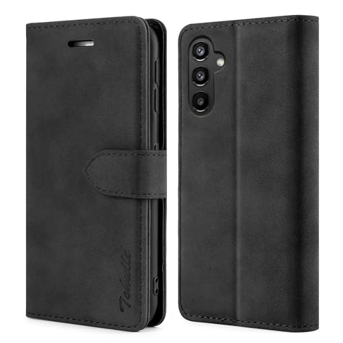 TOHULLE Schutzhülle für Samsung Galaxy A36 5G, Premium-Leder, Brieftaschen-Schutzhülle mit Kartenhalter, Ständer, Magnetverschluss, Klapphülle, kompatibel mit Samsung Galaxy A36 5G, Schwarz TOHULLE Schutzhülle für Samsung Galaxy A36 5G, Premium-Leder, Brieftaschen-Schutzhülle mit Kartenhalter, Ständer, Magnetverschluss, Klapphülle, kompatibel mit Samsung Galaxy A36 5G, Schwarz von TOHULLE