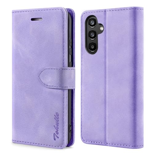 TOHULLE Schutzhülle für Samsung Galaxy A36 5G, Premium-Leder, Brieftaschen-Schutzhülle mit Kartenhalter, Ständer, Magnetverschluss, Klapphülle, kompatibel mit Samsung Galaxy A36 5G, Violett TOHULLE Schutzhülle für Samsung Galaxy A36 5G, Premium-Leder, Brieftaschen-Schutzhülle mit Kartenhalter, Ständer, Magnetverschluss, Klapphülle, kompatibel mit Samsung Galaxy A36 5G, Violett von TOHULLE