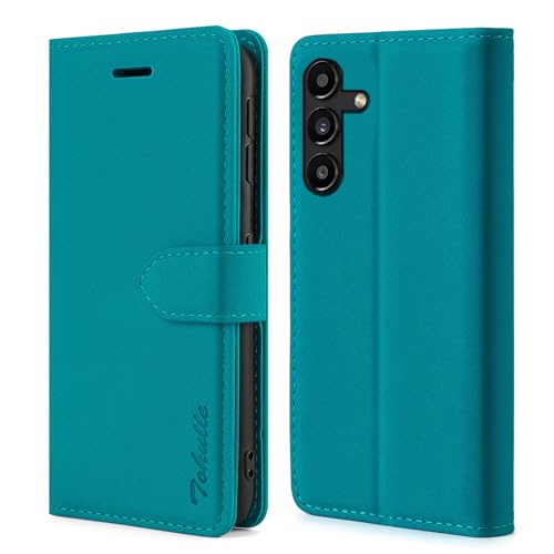 TOHULLE Schutzhülle für Samsung Galaxy A55 5G, Premium-PU-Leder, Brieftaschen-Schutzhülle mit Kartenhalter, Ständer, Magnetverschluss, Schutzhülle für Galaxy A55, Blau TOHULLE Schutzhülle für Samsung Galaxy A55 5G, Premium-PU-Leder, Brieftaschen-Schutzhülle mit Kartenhalter, Ständer, Magnetverschluss, Schutzhülle für Galaxy A55, Blau von TOHULLE