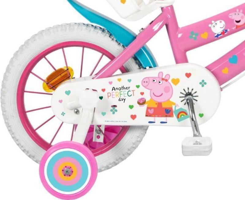 Kinderfahrrad 14 Peppa Pig rosa 1495 TOIMSA (TOI1495) von TOIMSA