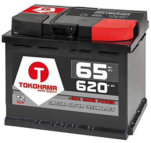 Tokohama Autobatterie 12V 65AH 620A/EN ersetzt 55Ah 56Ah 60Ah 61Ah 62Ah 64Ah von TOKOHAMA Batterien