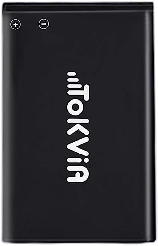 TOKVIA Senioren Handy echte Kapazität Akku 800mAh, 1000mAh langlebig (batteryT102) von TOKVIA