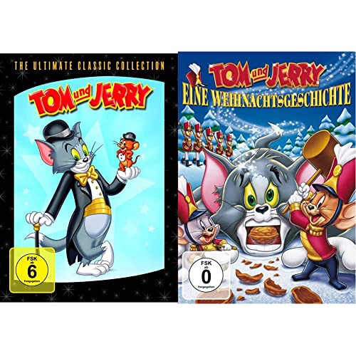 Tom & Jerry - The Ultimate Collection [12 DVDs] & Tom und Jerry - Eine Weihnachtsgeschichte von Tom & Jerry