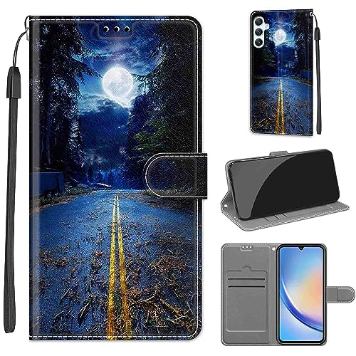 Handyhülle für Samsung Galaxy A34 5G Hülle, Premium Kunstleder Flip Wallet Case Klapphülle, Klappbar Stoßfest Lederhülle für Samsung Galaxy A34 5G Handyhülle für Samsung Galaxy A34 5G Hülle, Premium Kunstleder Flip Wallet Case Klapphülle, Klappbar Stoßfest Lederhülle für Samsung Galaxy A34 5G von TOMYOU
