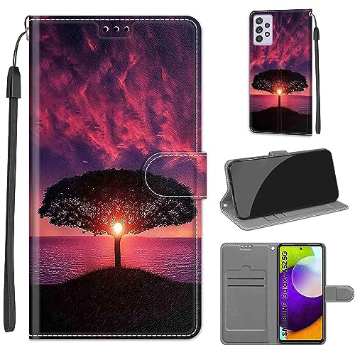 TOMYOU Handyhülle für Samsung Galaxy A52 4G / Galaxy A52 5G / Galaxy A52s 5G Hülle, Flip Stoßfeste Handyhülle Handytasche mit [Kartenfach] für Samsung Galaxy A52 4G / Galaxy A52 5G / Galaxy A52s 5G von TOMYOU