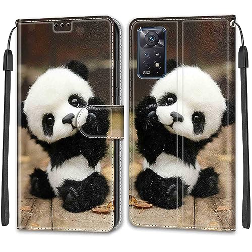 TOMYOU Handyhülle für Xiaomi Redmi Note 11 Pro 5G/11 Pro/11 Pro+ 5G/11E Pro/12 Pro 4G - Premium Kunstleder Flip Stoßfeste Hülle von TOMYOU