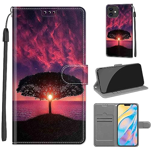 TOMYOU Handyhülle für iPhone 12 / iPhone 12 Pro Hülle, Premium Kunstleder Flip Wallet Case Klapphülle Hülle für iPhone 12 / iPhone 12 Pro von TOMYOU