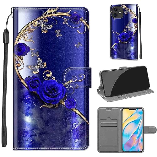 TOMYOU Handyhülle für iPhone 12 / iPhone 12 Pro Hülle, Premium Kunstleder Flip Wallet Case Klapphülle Hülle für iPhone 12 / iPhone 12 Pro von TOMYOU