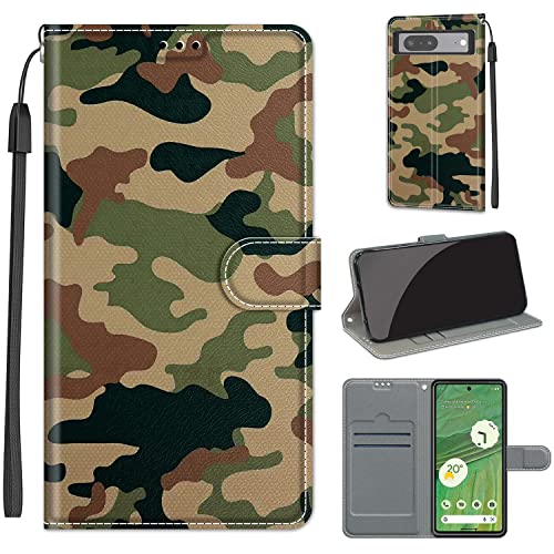 TOMYOU Hülle für Google Pixel 7, PU Lederhülle Brieftasche Stoßfeste Schutzhülle, mit [Kartenschlitzen] Handyhülle für Google Pixel 7 von TOMYOU