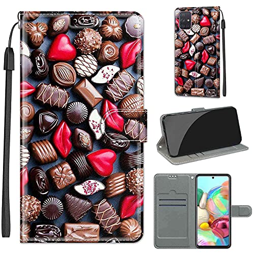 TOMYOU Hülle für Samsung Galaxy A71, Samsung Galaxy A71 mit [Kartenfach] [Standfunktion] [Magnetisch] PU Ledertasche, Samsung Galaxy A71 Hülle für Samsung Galaxy A71 Klapphülle Tasche von TOMYOU