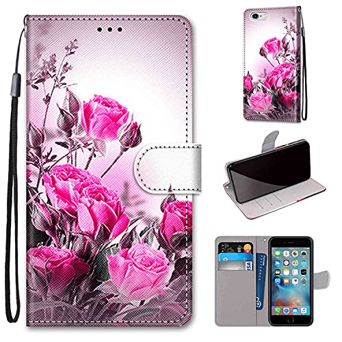 TOMYOU Hülle für iPhone 6 / iPhone 6S, Stoßfeste Handyhülle mit Kartenfach Leder Handytasche Klapphülle iPhone 6 / 6S Kompatibel für iPhone 6 / iPhone 6S TOMYOU Hülle für iPhone 6 / iPhone 6S, Stoßfeste Handyhülle mit Kartenfach Leder Handytasche Klapphülle iPhone 6 / 6S Kompatibel für iPhone 6 / iPhone 6S von TOMYOU