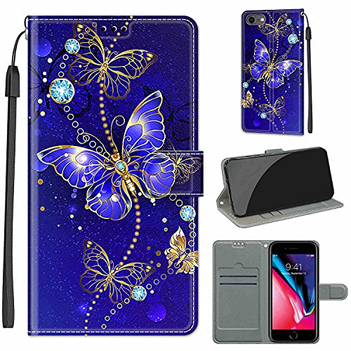 TOMYOU für iPhone 7 / iPhone 8 Hülle, rutschfeste Schutzhülle mit Kartenschlitz iPhone 7/ iPhone 8 Leder Flip Case für iPhone 7/ iPhone 8 TOMYOU für iPhone 7 / iPhone 8 Hülle, rutschfeste Schutzhülle mit Kartenschlitz iPhone 7/ iPhone 8 Leder Flip Case für iPhone 7/ iPhone 8 von TOMYOU