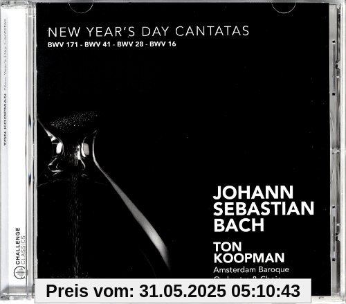 NEW YEAR'S DAY CANTATAS von TON KOOPMAN & AMSTERDAM BAROQUE ORCHESTRA & CHOIR