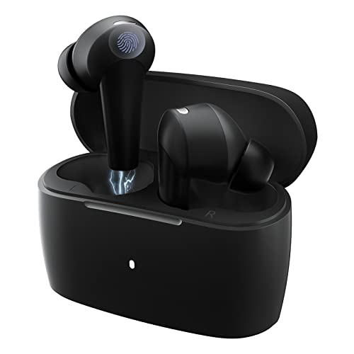 TONEMAC M3 Bluetooth Kopfhörer,Hybrid Active Noise Cancelling Kopfhörer Kabellos,In Ear Kopfhörer Bluetooth 5.3 mit 4 ENC Mics,30 Std Akku,klar Anrufe, Immersiver Stereo,Schwarz von TONEMAC