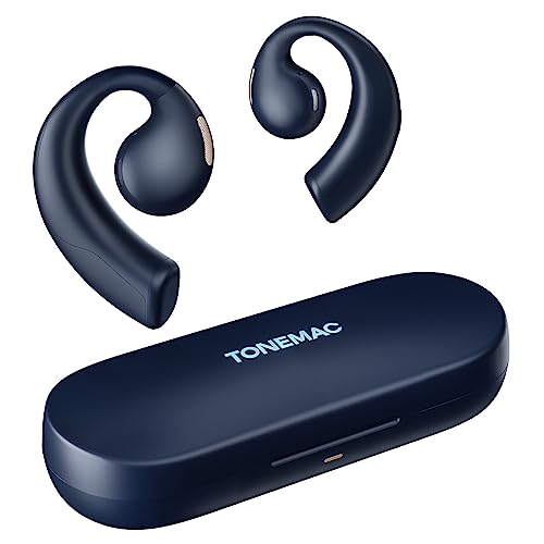 TONEMAC Q1 Open-Ear Bluetooth Wireless Kopfhörer, Running Kopfhörer Bluetooth 5.2, Kopfhörer Sport Wireless mit HD Mic, 30H Spielzeit IP67 Wasserdicht TONEMAC Q1 Open-Ear Bluetooth Wireless Kopfhörer, Running Kopfhörer Bluetooth 5.2, Kopfhörer Sport Wireless mit HD Mic, 30H Spielzeit IP67 Wasserdicht von TONEMAC