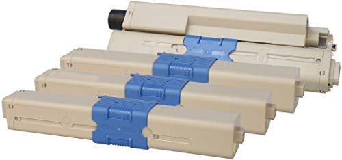 TONER EXPERTE® C301 C321 MC332 MC342 4 Toner kompatibel für Oki C301dn C321dn MC332dn MC342dn MC342dnw MC342dw MC342w | 44973536 2200 Seiten 44973535 44973534 44973533 1500 Seiten von TONER EXPERTE