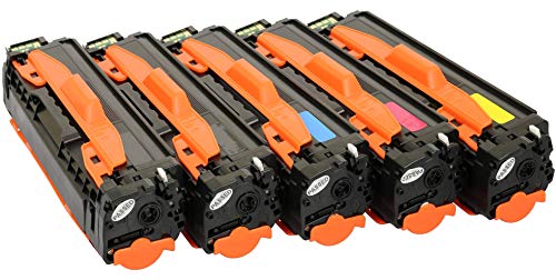 TONER EXPERTE® CLT-504S 5 Toner kompatibel für Samsung Xpress SL C1810W C1860FW CLP-415N 415NW CLX-4195FN 4195FW 4195N | CLT-K504S 2500 Seiten CLT-C504S CLT-M504S CLT-Y504S 1800 Seiten von TONER EXPERTE