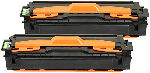 TONER EXPERTE® CLT-K504S 2 Schwarz Toner kompatibel für Samsung Xpress SL C1810W C1860FW CLP-415N CLP-415NW CLX-4195FN CLX-4195FW CLX-4195N (2500 Seiten) von TONER EXPERTE