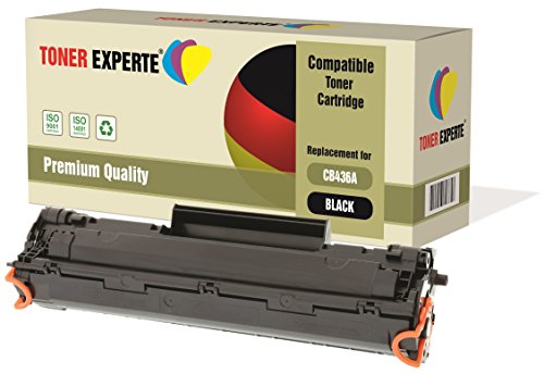 TONER EXPERTE® Premium Toner kompatibel zu CB436A 36A für Laserjet P1505, P1505N, P1506, M1120 MFP, M1120N, M1520, M1522 MFP, M1522N, M1522NF von TONER EXPERTE