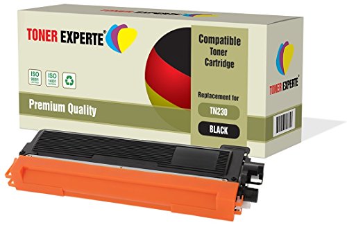 TONER EXPERTE® Schwarz Premium Toner kompatibel zu TN-230BK TN230 für Brother DCP-9010CN, HL-3040CN, HL-3045CN, HL-3070CN, HL-3070CW, HL-3075CW, MFC-9120CN, MFC-9125CN, MFC-9320CW, MFC-9325CW von TONER EXPERTE