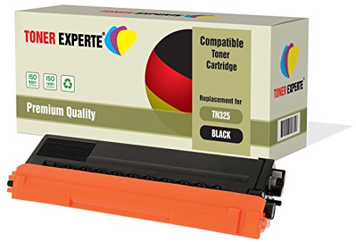 TONER EXPERTE® Schwarz Premium Toner kompatibel zu TN-325BK TN325 für Brother HL-4140CN, HL-4150CDN, HL-4570CDW, HL-4570CDWT, DCP-9055CDN, DCP-9270CDN, MFC-9460CDN, MFC-9465CDN, MFC-9970CDW von TONER EXPERTE