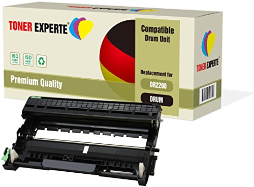 TONER EXPERTE® Trommel kompatibel zu DR2200 (12000 Seiten) für Brother DCP-7055 DCP-7060D DCP-7065DN HL-2130 HL-2132 HL-2135W HL-2240 HL-2240D HL-2250DN HL-2270DW MFC-7360N MFC-7860DW FAX-2840 von TONER EXPERTE