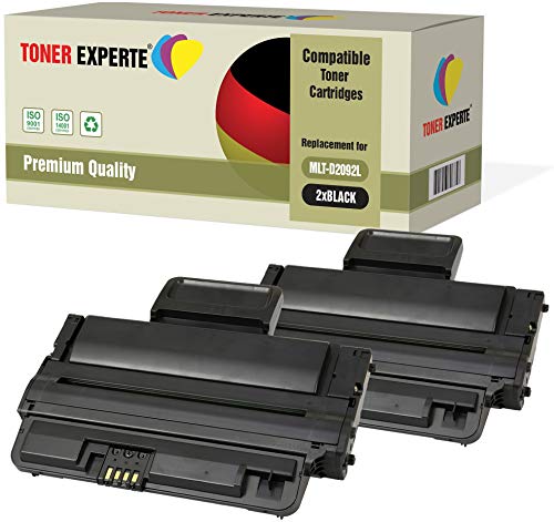 TONER EXPERTE 2er-Pack Premium Toner kompatibel zu MLT-D2092L D2092L für Samsung ML-2855ND, SCX-4824, SCX-4824FN, SCX-4824FX, SCX-4825FN, SCX-4828, SCX-4828FN, SCX-4828FX von TONER EXPERTE