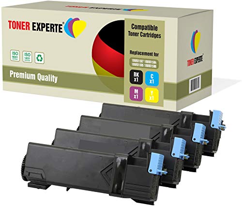 TONER EXPERTE 4er Set Premium Toner kompatibel zu 106R01597 106R01594 106R01595 106R01596 für Xerox Phaser 6500, 6500DN, 6500N, 6500VDN, WorkCentre 6505, 6505DN, 6505N TONER EXPERTE 4er Set Premium Toner kompatibel zu 106R01597 106R01594 106R01595 106R01596 für Xerox Phaser 6500, 6500DN, 6500N, 6500VDN, WorkCentre 6505, 6505DN, 6505N von TONER EXPERTE