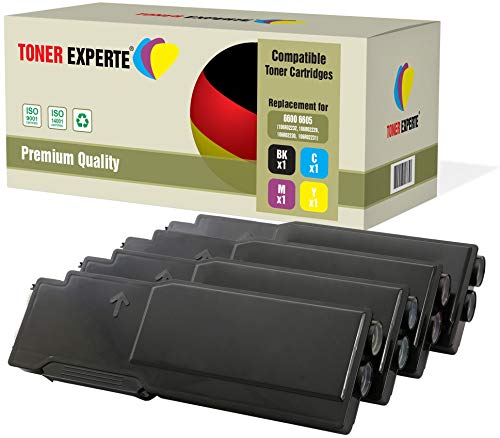 4er Set TONER EXPERTE® Premium Toner kompatibel zu 106R02232 106R02229 106R02230 106R02231 für Xerox Phaser 6600, 6600dn, 6600n, WorkCentre 6605, 6605dn, 6605n von TONER EXPERTE
