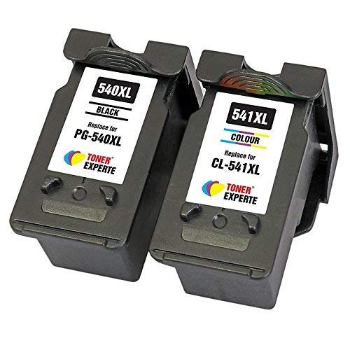 TONER EXPERTE PG540 PG-540XL CL541 CL-541XL 2er Set Druckerpatronen kompatibel für Pixma MG4250 MG4150 MG3650 MG3550 MG3250 MG3150 MG2250 MG2150 MX455 MX475 MX515 MX525 MX375 MX395 MX435 TONER EXPERTE PG540 PG-540XL CL541 CL-541XL 2er Set Druckerpatronen kompatibel für Pixma MG4250 MG4150 MG3650 MG3550 MG3250 MG3150 MG2250 MG2150 MX455 MX475 MX515 MX525 MX375 MX395 MX435 von TONER EXPERTE