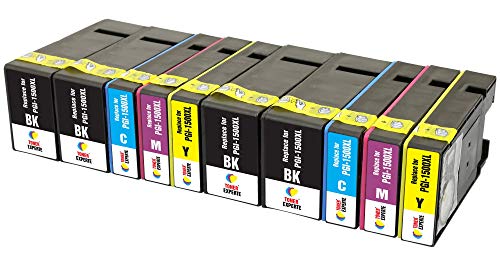 TONER EXPERTE PGI-1500XL 10 XL Druckerpatronen kompatibel für MAXIFY MB2350 MB2750 MB2755 MB2050 MB2150 MB2155 9182B001 9193B001 9194B001 9195B001 | hohe Kapazität von TONER EXPERTE