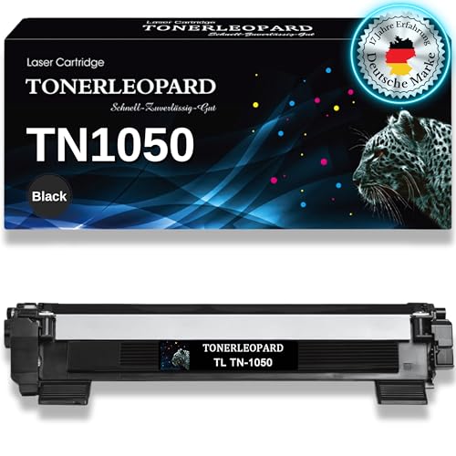 TONERLEOPARD® TN1050 XL Kompatibler Toner 2.000 Seiten - Brother DCP-1610w MFC-1910w DCP-1612w TN-1050 TN 1050 HL-1210w HL-1212w DCP-1510 DCP-1512 MFC 1810 HL-1110 HL-1112 - Schwarz von TONERLEOPARD