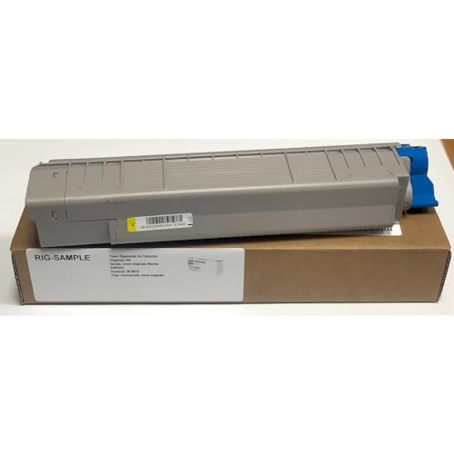 Toner Oki MC861 MC861dn MC861cdtn - GELB - 10.000 Seiten A4 (EIN/ISO) - Oki SAP Code: 44059253 - Oki EAN: 5031713052586 - Gewicht: 585 Grams - REGENERIERT - RENOVIERT von TONERPRO