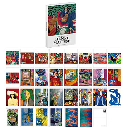 30 PCS 1 Set Berühmte Malerarbeiten Postkarten Literatur- und Kunstpostkarte Gruß Geburtstagskarten Geschenk Blank Postkarten A33 von TONGTONG