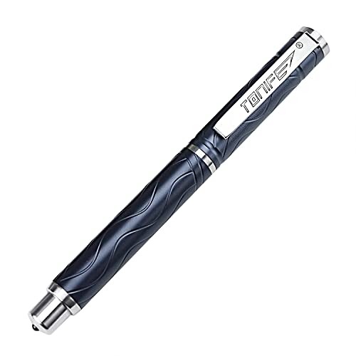 TONIFE Selbstverteidigungsstift mit Notfall-Glasbrecher-Schreibwerkzeug Self Defense Pen (Dunkelblau) von TONIFE