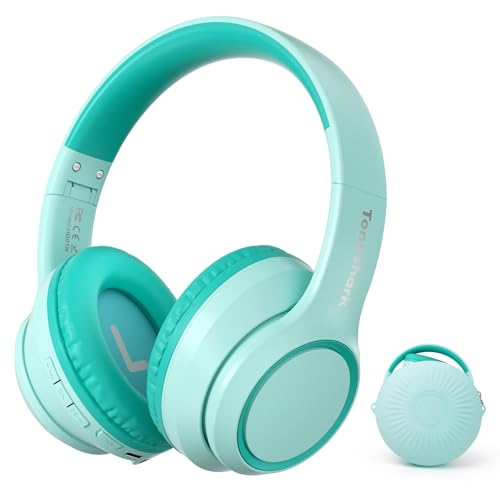 TONOSHARK Aktive Noise-Cancelling-Kopfhörer für Kinder, 60 Std. Spielzeit, Kabelloses Bluetooth Over-Ear Headset mit integriertem Mikrofon für Zuhause/Schule/Reise/Party – Inklusive Tragetasche TONOSHARK Aktive Noise-Cancelling-Kopfhörer für Kinder, 60 Std. Spielzeit, Kabelloses Bluetooth Over-Ear Headset mit integriertem Mikrofon für Zuhause/Schule/Reise/Party – Inklusive Tragetasche von TONOSHARK