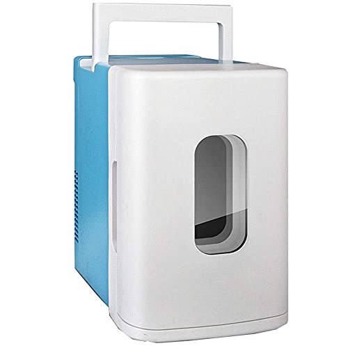 TONPOP Auto-Kühlschrank/Mini-Kühlschrank 10 l/kleiner Büro-Wohnheim-Kühlschrank/geeignet für Zuhause (blau) von TONPOP
