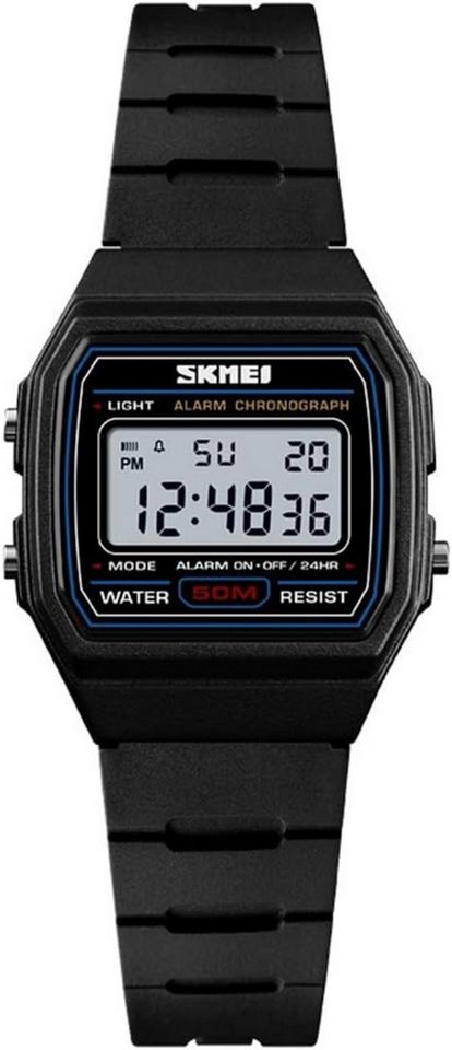 TONSHEN Damen Uhren LED Elektronik Digitaluhr 50M Wasserdicht Watch, Outdoor Sportuhr Junge Mädchen LED Elektronik von TONSHEN