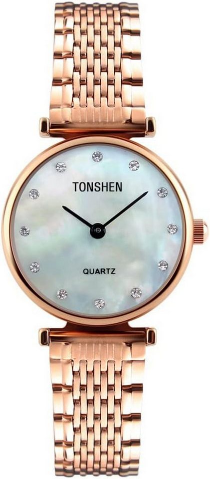 TONSHEN Präzise bietet zuverlässige Zeitmessung mit geringem Energieverbrauch Watch, Hochwertige Einfache Bedienung hoher Tragekomfort für Alltag und Event von TONSHEN