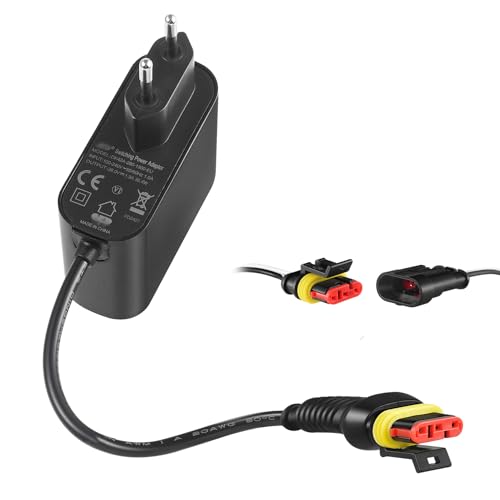 28 V 1,3A Adapter Rasenmäher Netzteil, Kompatibel mit Gardena R50Li, R80Li, R40li, R45Li, R70Li, Sileno City, Sileno Life, Sileno Minimo Rasenmäher, Husqvarna Automower 105, 310, 315, 315X Mähroboter 28 V 1,3A Adapter Rasenmäher Netzteil, Kompatibel mit Gardena R50Li, R80Li, R40li, R45Li, R70Li, Sileno City, Sileno Life, Sileno Minimo Rasenmäher, Husqvarna Automower 105, 310, 315, 315X Mähroboter von TONTON