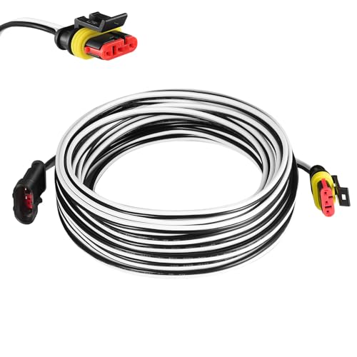 Tonton 3Meter Rasenmäher Niederspannungskabel Transformator Kabel, Kompatibel mit SILENO City, Sileno+ R100Li, Gardena Robotic R40Li, R80Li, R38Li, Husqvarna Automower 2016-2022, Mähroboter, LawnMower Tonton 3Meter Rasenmäher Niederspannungskabel Transformator Kabel, Kompatibel mit SILENO City, Sileno+ R100Li, Gardena Robotic R40Li, R80Li, R38Li, Husqvarna Automower 2016-2022, Mähroboter, LawnMower von TONTON
