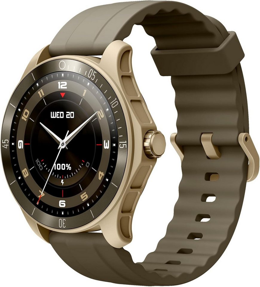 TOOBUR Fur Herren mit Alexa Eingebaut Telefonfunktion Schrittzähler Smartwatch (1.73 Zoll, Android iOS), mit Herzfrequenz Schlafüberwachung Pulsmesser IP68 Wasserdicht von TOOBUR