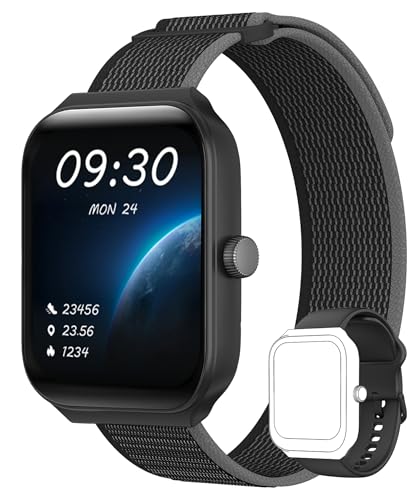 TOOBUR Smartwatch mit Telefonfunktion, 1.95" Fitnessuhr mit Herzfrequenz Schrittzähler Schlafüberwachung IP68 Wasserdicht Kompatibel Android & iOS für Herren 44 mm Duale Träger TOOBUR Smartwatch mit Telefonfunktion, 1.95" Fitnessuhr mit Herzfrequenz Schrittzähler Schlafüberwachung IP68 Wasserdicht Kompatibel Android & iOS für Herren 44 mm Duale Träger von TOOBUR