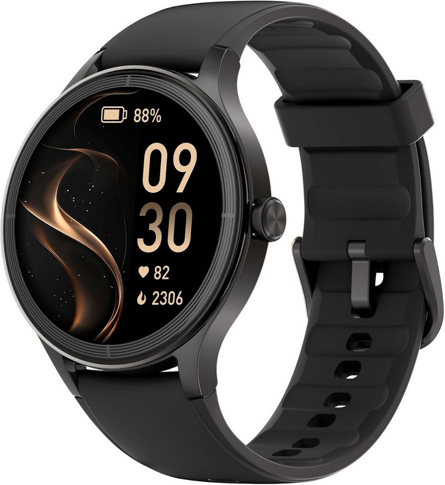 TOOBUR mit 100+ Sportmodi, Telefonfunktion, Anrufe, IP68, Schrittzähler Smartwatch, Gesundheitsuhr mit Herzfrequenz und SpO₂-Messung TOOBUR mit 100+ Sportmodi, Telefonfunktion, Anrufe, IP68, Schrittzähler Smartwatch, Gesundheitsuhr mit Herzfrequenz und SpO₂-Messung von TOOBUR