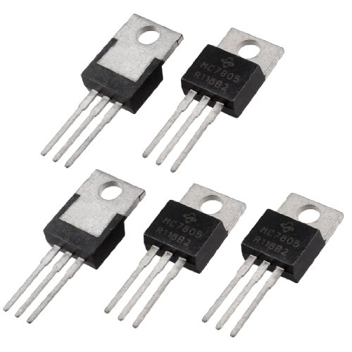 elpohl（R） 5 Stueck 3 Terminals 1,5A 5V L7805CV Postiv-Spannungsregler von TOOGOO