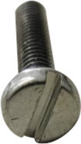 TOOLCRAFT 1059534 Zylinderschrauben M1.2 5mm Schlitz DIN 84 Edelstahl A2 2000St. von TOOLCRAFT