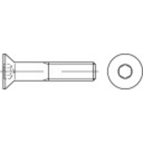 TOOLCRAFT 1069036 Senkschrauben M3 10mm Innensechskant Edelstahl A2 100St. von TOOLCRAFT