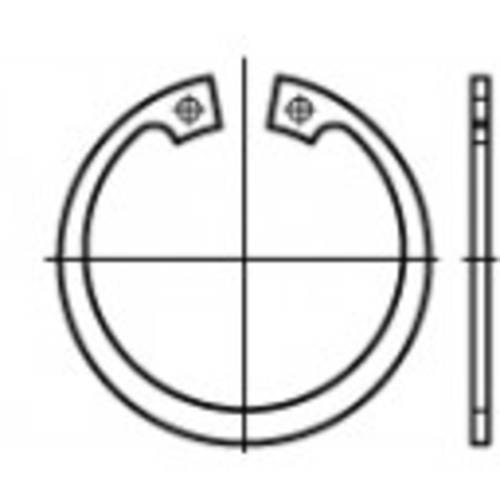 TOOLCRAFT 107872 Sicherungsringe Innen-Durchmesser: 76.5mm Außen-Durchmesser: 100.5mm DIN 472 Feder von TOOLCRAFT