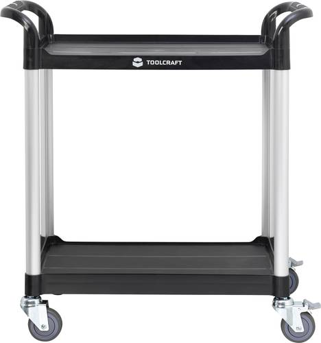 TOOLCRAFT 1296213 Servicewagen Herstellerfarbe: Schwarz, Silber von TOOLCRAFT