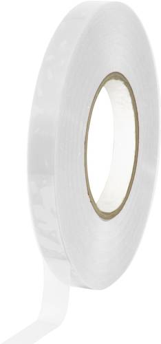 TOOLCRAFT 1334B1950C 1334B1950C Doppelseitiges Klebeband Transparent (L x B) 50m x 19mm 1St. von TOOLCRAFT